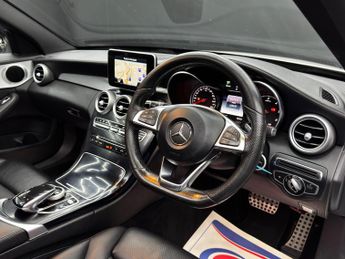 Mercedes-Benz C Class 2.1 C220d AMG Line (Premium) 7G-Tronic+ Euro 6 (s/s) 4dr