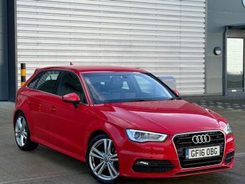 Audi A3 2.0 TDI S line Sportback S Tronic Euro 6 (s/s) 5dr (Nav)