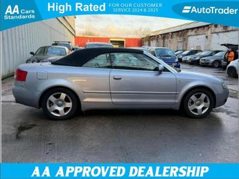 Audi A4 Cabriolet 2.4 Sport Convertible 2dr Petrol CVT (233 g/km, 168 bhp)