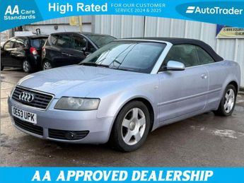 Audi A4 Cabriolet 2.4 Sport Convertible 2dr Petrol CVT (233 g/km, 168 bhp)