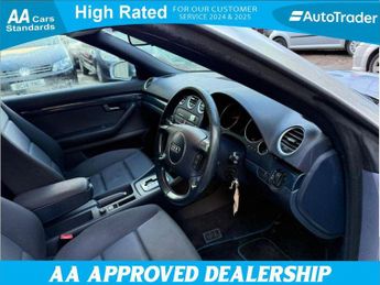 Audi A4 Cabriolet 2.4 Sport Convertible 2dr Petrol CVT (233 g/km, 168 bhp)