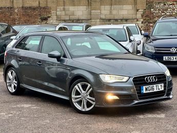 Audi A3 2.0 TDI S line Sportback S Tronic Euro 6 (s/s) 5dr (Nav)