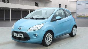 Ford Ka 1.2 Zetec Hatchback 3dr Petrol Manual Euro 6 (s/s) (69 ps)