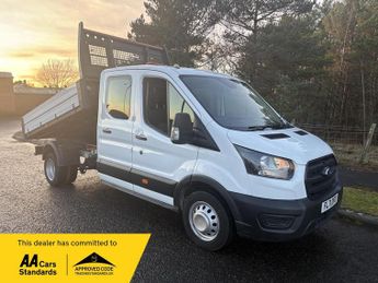 Ford Transit 2.0 350 EcoBlue Leader Tipper Double Cab 4dr Diesel Manual RWD L
