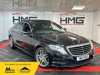 Mercedes S Class 3.0 S350d V6 AMG Line (Premium) G-Tronic+ Euro 6 (s/s) 4dr