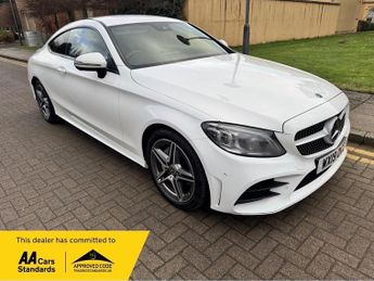 Mercedes C Class 1.5 C200 MHEV AMG Line (Premium) G-Tronic+ Euro 6 (s/s) 2dr