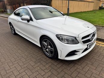 Mercedes-Benz C Class 1.5 C200 MHEV AMG Line (Premium) G-Tronic+ Euro 6 (s/s) 2dr