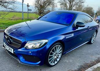 Mercedes C Class 2.1 C220d AMG Line (Premium Plus) G-Tronic+ Euro 6 (s/s) 2dr