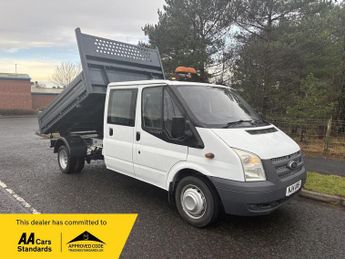 Ford Transit 2.2 TDCi 350 1-Way Double Tipper Double Cab 4dr Diesel Manual RW