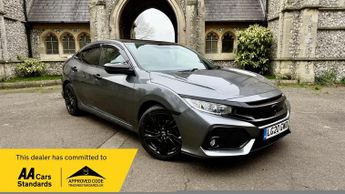 Honda Civic 1.0 VTEC Turbo EX Hatchback 5dr Petrol CVT Euro 6 (s/s) (126 ps)