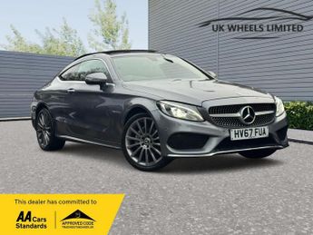 Mercedes C Class 2.0 C200 AMG Line (Premium) G-Tronic+ 4MATIC Euro 6 (s/s) 2dr