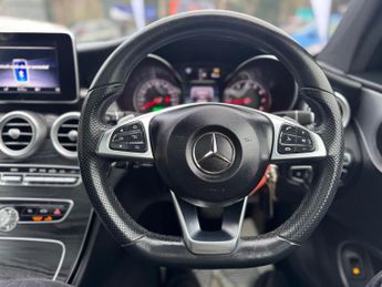 Mercedes-Benz C Class 2.0 C200 AMG Line (Premium) G-Tronic+ 4MATIC Euro 6 (s/s) 2dr