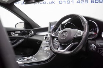 Mercedes-Benz C Class 2.0 C350e 6.4kWh AMG Line (Premium) G-Tronic+ Euro 6 (s/s) 4dr