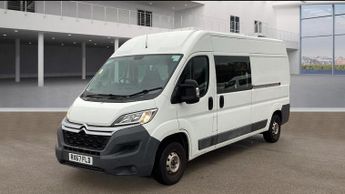 Citroen Relay 2.0 BlueHDi 35 Enterprise Ready To Run Crew Van L3 H2 Euro 6 5dr