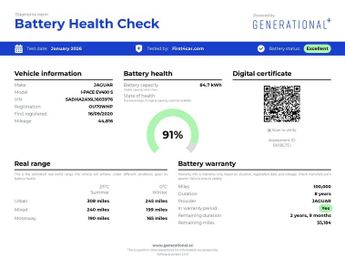 Jaguar I-PACE 400 90kWh S Auto 4WD 5dr