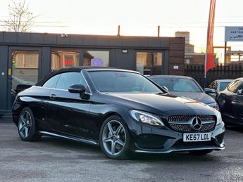 Mercedes C Class 2.1 C220d AMG Line (Premium Plus) Cabriolet G-Tronic+ Euro 6 (s/