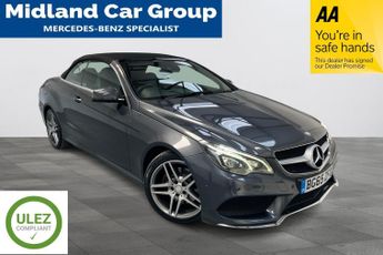 Mercedes E Class 2.1 E220 BlueTEC AMG Line Cabriolet G-Tronic+ Euro 6 (s/s) 2dr