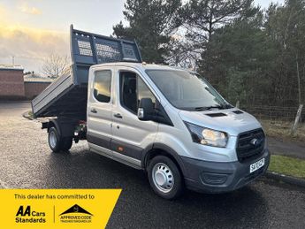 Ford Transit 2.0 350 EcoBlue Leader Tipper Double Cab 4dr Diesel Manual RWD L