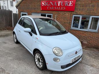 Fiat 500 1.2 Lounge Convertible  Petrol Dualogic