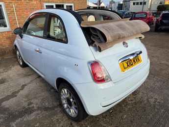 Fiat 500C 1.2 Lounge Convertible  Petrol Dualogic