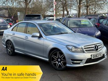 Mercedes C Class 2.1 C220 CDI AMG Sport Plus G-Tronic+ Euro 5 (s/s) 4dr