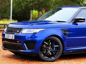 Land Rover Range Rover Sport 5.0 V8 SVR SUV 5dr Petrol Auto 4WD Euro 6 (s/s) (550 ps)