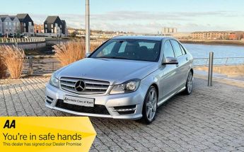Mercedes C Class 1.6 C180 BlueEfficiency AMG Sport G-Tronic+ Euro 5 (s/s) 4dr