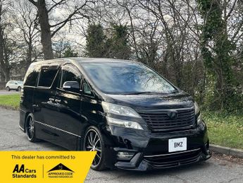 Toyota Vellfire 2.4 Edition Z Auto 7S 5DR Silk Blaze kit