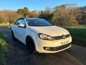 Volkswagen Golf TDi 2.0 TDI BlueMotion Tech GT Cabriolet Euro 5 (s/s) 2dr