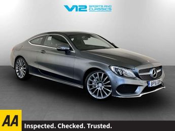 Mercedes-Benz C Class 2.1 C220d AMG Line Coupe 2dr Diesel G-Tronic+ Euro 6 (s/s) (170 