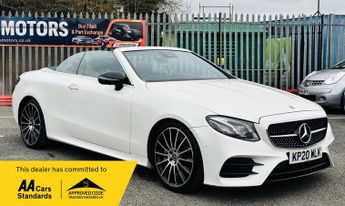 Mercedes E Class 2.0 E300 AMG Line Night Edition (Premium Plus) Cabriolet G-Troni