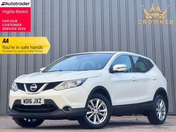 Nissan Qashqai 1.2 DIG-T Acenta SUV 5dr Petrol XTRON 2WD Euro 6 (s/s) (115 ps)