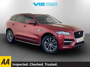 Jaguar F-PACE 2.0 D180 R-Sport SUV 5dr Diesel Auto AWD Euro 6 (s/s) (180 ps)