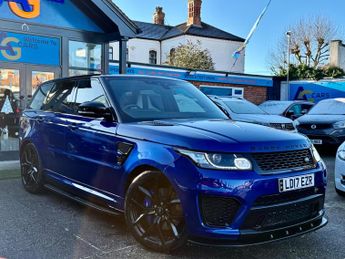 Land Rover Range Rover Sport 5.0 V8 SVR SUV 5dr Petrol Auto 4WD Euro 6 (s/s) (550 ps)