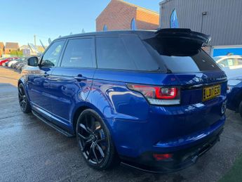 Land Rover Range Rover Sport 5.0 V8 SVR SUV 5dr Petrol Auto 4WD Euro 6 (s/s) (550 ps)