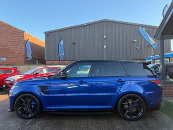 Land Rover Range Rover Sport 5.0 V8 SVR SUV 5dr Petrol Auto 4WD Euro 6 (s/s) (550 ps)