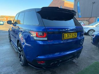 Land Rover Range Rover Sport 5.0 V8 SVR SUV 5dr Petrol Auto 4WD Euro 6 (s/s) (550 ps)