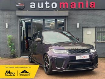 Land Rover Range Rover Sport 5.0 P575 V8 GPF SVR SUV 5dr Petrol Auto 4WD Euro 6 (s/s) (575 ps