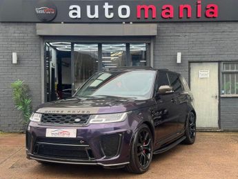 LAND ROVER RANGE ROVER SPORT 5.0 P575 V8 GPF SVR SUV 5dr Petrol Auto 4WD Euro 6 (s/s) (575 ps