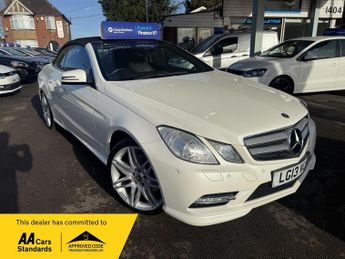 Mercedes E Class 2.1 E250 CDI BlueEfficiency Sport Cabriolet G-Tronic+ Euro 5 (s/