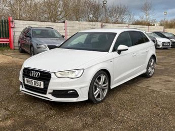 Audi A3 2.0 TDI S line Sportback S Tronic Euro 6 (s/s) 5dr