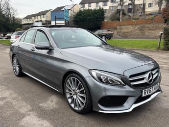Mercedes-Benz C Class 2.0 C200 AMG Line (Premium) G-Tronic+ Euro 6 (s/s) 4dr
