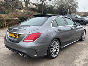 Mercedes-Benz C Class 2.0 C200 AMG Line (Premium) G-Tronic+ Euro 6 (s/s) 4dr