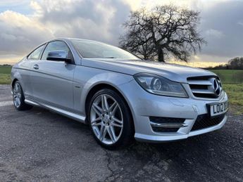Mercedes C Class 2.1 C220 CDI BlueEfficiency AMG Sport G-Tronic+ Euro 5 (s/s) 2dr