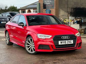 Audi A3 1.6 TDI Black Edition Saloon 4dr Diesel Manual Euro 6 (s/s) (110