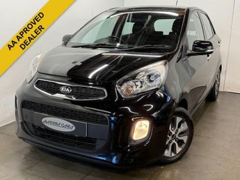 Kia Picanto 1.25 2 Hatchback 5dr Petrol Auto Euro 5 (84 bhp) 12 MONTHS AA, F