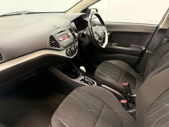 KIA PICANTO 1.25 2 Hatchback 5dr Petrol Auto Euro 5 (84 bhp) 12 MONTHS AA, F