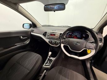 KIA PICANTO 1.25 2 Hatchback 5dr Petrol Auto Euro 5 (84 bhp) 12 MONTHS AA, F