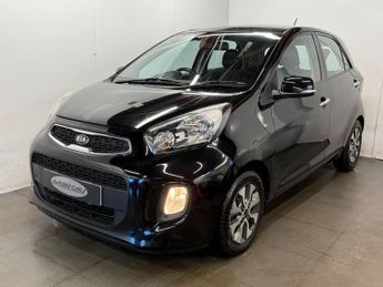 KIA PICANTO 1.25 2 Hatchback 5dr Petrol Auto Euro 5 (84 bhp) 12 MONTHS AA, F
