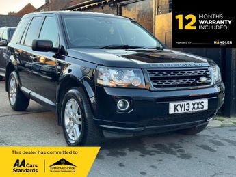 Land Rover Freelander 2 2.2 TD4 Black and White CommandShift 4WD Euro 5 5dr